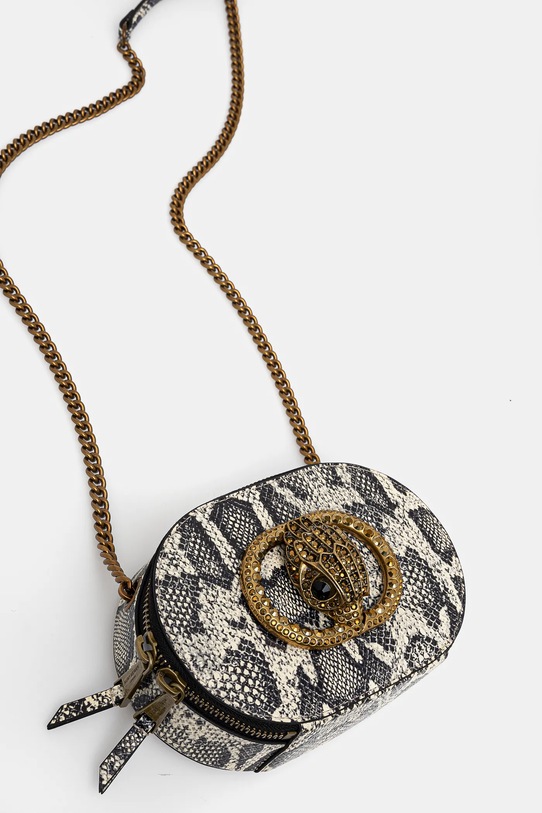 Kurt Geiger London torebka skórzana 3600644719 beżowy