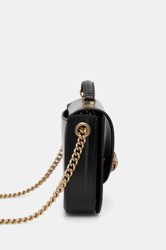 Kurt Geiger London torebka skórzana 3598300119 czarny SS25