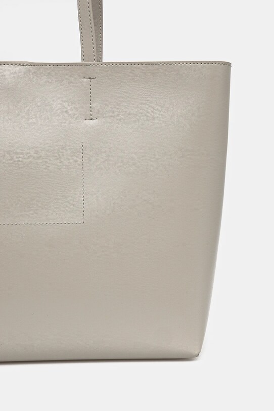 Akcesoria Kurt Geiger London torebka skórzana 3601423109 szary