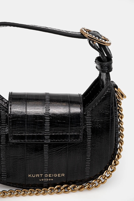 Accesorii Kurt Geiger London poseta de piele 3599400119 negru