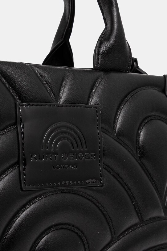 Akcesoria Kurt Geiger London torebka skórzana 4047600109 czarny
