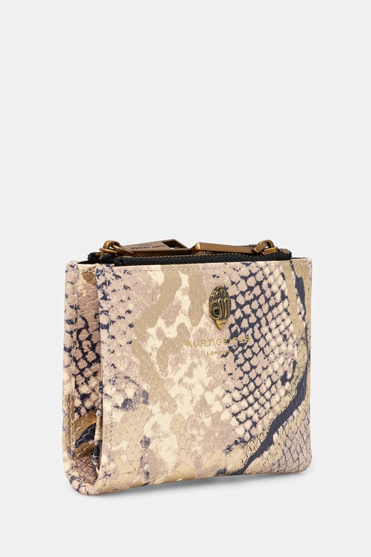 Kožená peněženka Kurt Geiger London 9342066719 zlatá SS25