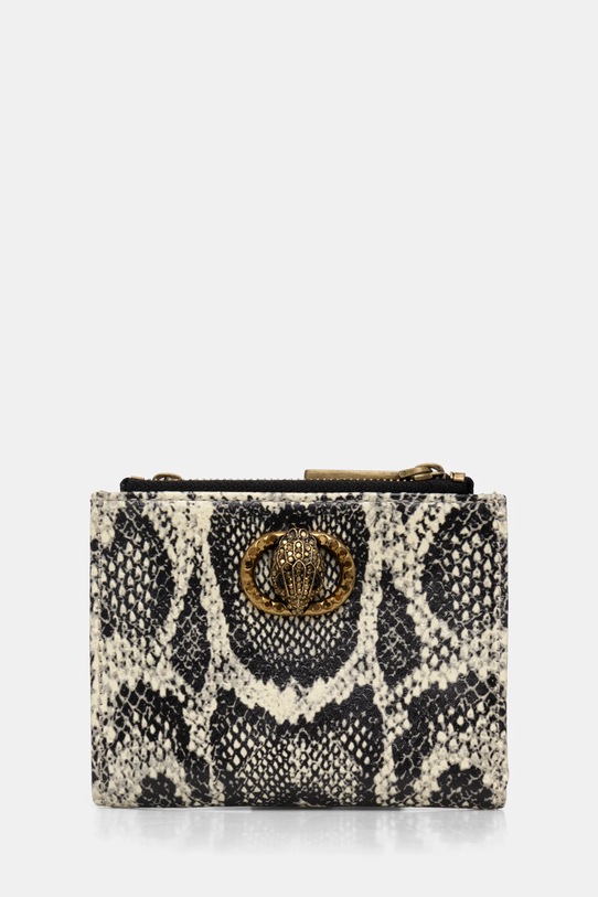 Kurt Geiger London portfel skórzany skóra licowa beżowy 3597444719