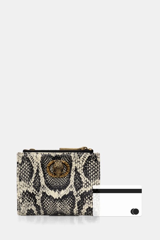 Kožená peněženka Kurt Geiger London 3597444719 béžová