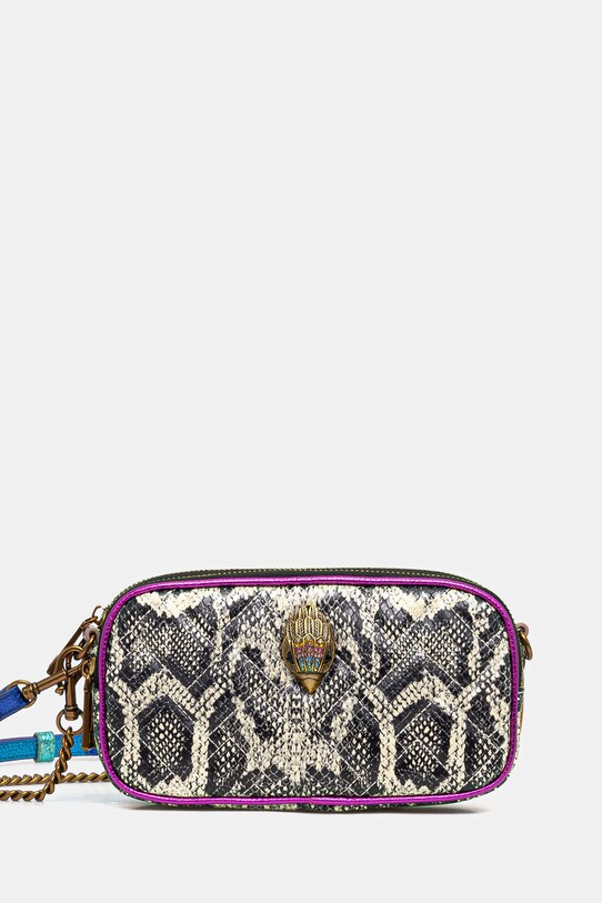 Kožená kabelka Kurt Geiger London přírodní kůže béžová 4026544719