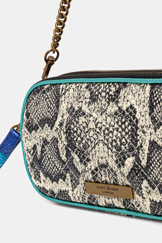 Doplňky Kožená kabelka Kurt Geiger London 4026544719 béžová