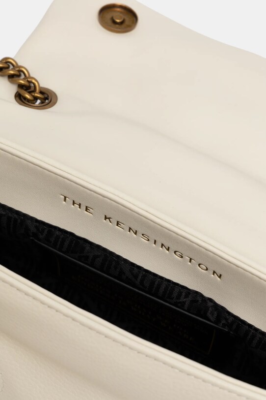 Кожаная сумочка Kurt Geiger London 2716544129 бежевый