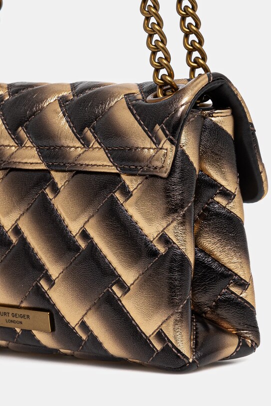 Kurt Geiger London poseta de piele aur 846368109