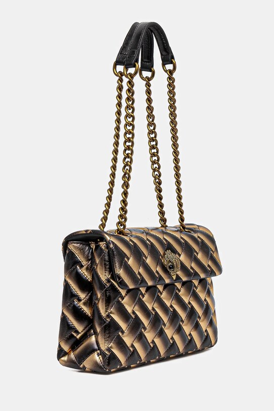 Kurt Geiger London poseta de piele 3586268109 aur SS25