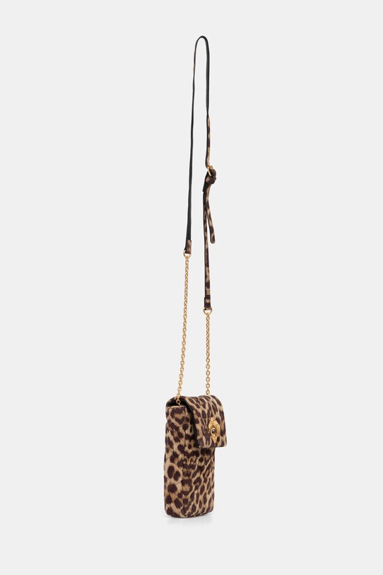 Semišová kabelka Kurt Geiger London 2710039289 hnědá SS25