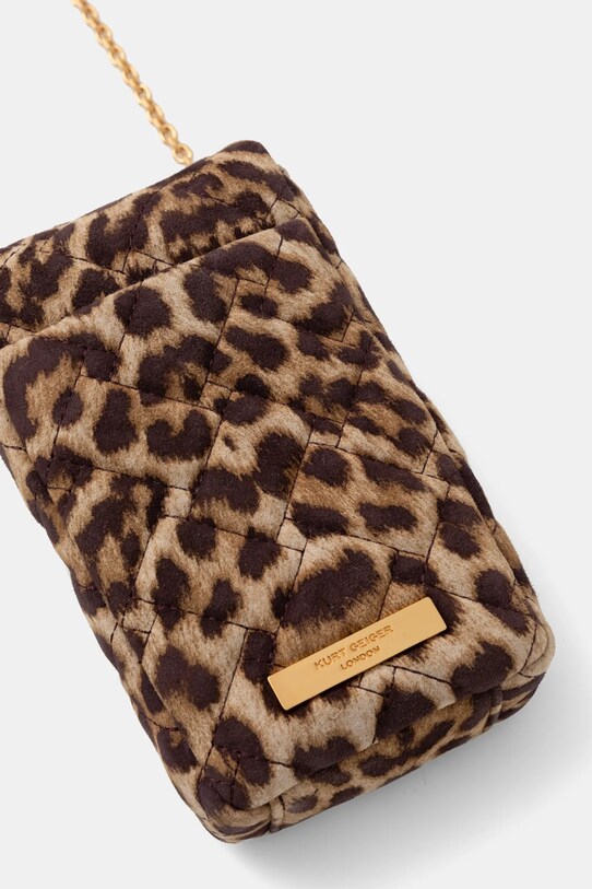 Doplňky Semišová kabelka Kurt Geiger London 2710039289 hnědá