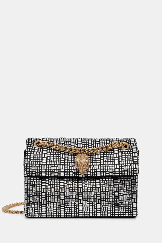 Kurt Geiger London torebka aplikacja srebrny 4029609609