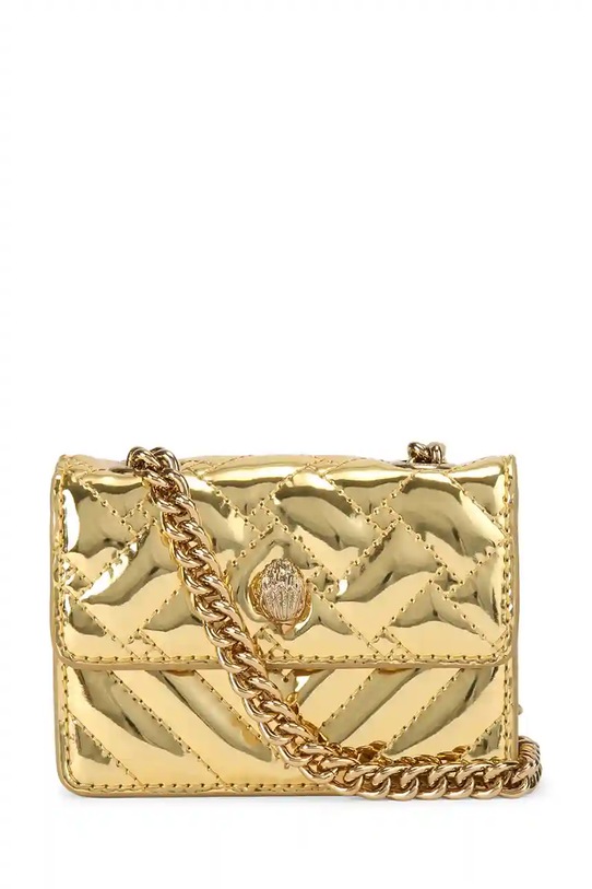 Kurt Geiger London torebka skórzana 4029461979 złoty SS25
