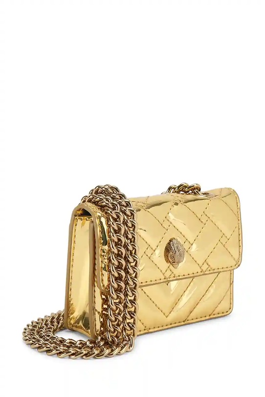 Akcesoria Kurt Geiger London torebka skórzana 4029461979 złoty