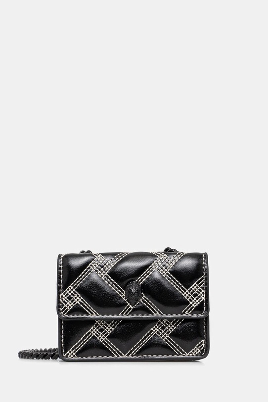 Torba Kurt Geiger London imitacija zrnate kože crna 4029501979