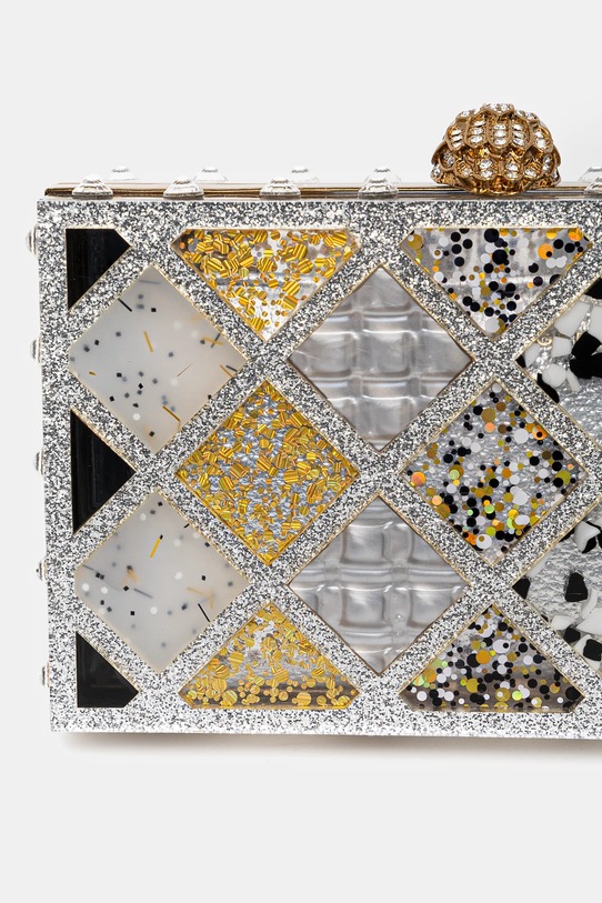 Клатч Kurt Geiger London срібний 3592965979