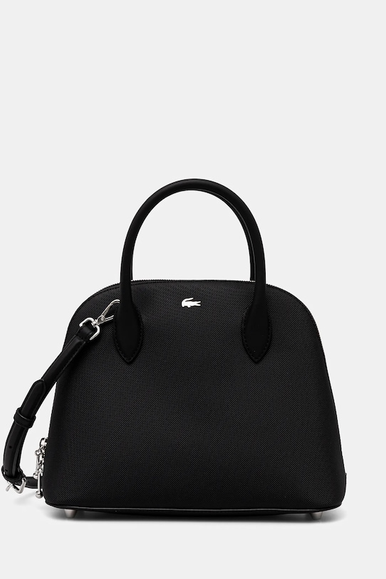 Kabelka Lacoste hladký černá NF4762DZ