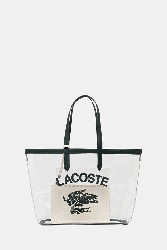 Lacoste geantă uni alb NF4930AS