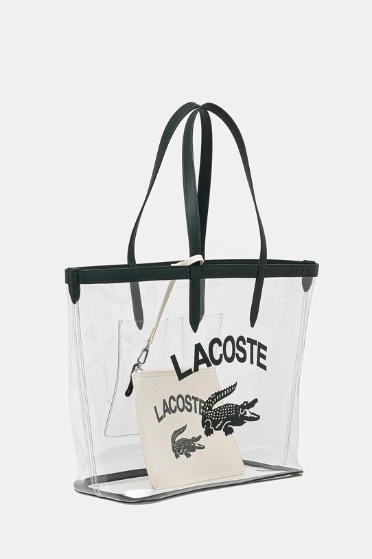 Lacoste geantă NF4930AS alb SS25