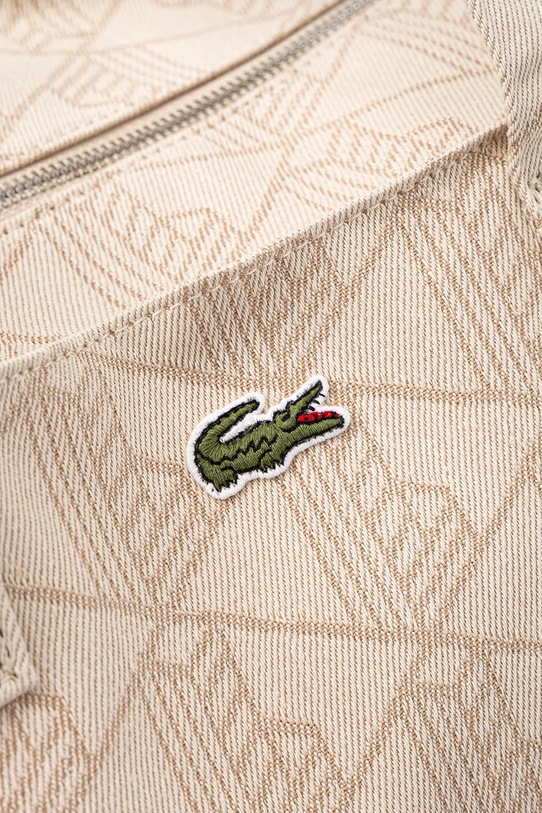 Lacoste torebka bawełniana beżowy NU4994PB