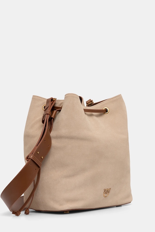 Замшева сумочка Pinko 104305.A2CC бежевий SS25