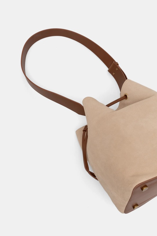 Аксесуари Замшева сумочка Pinko 104305.A2CC бежевий