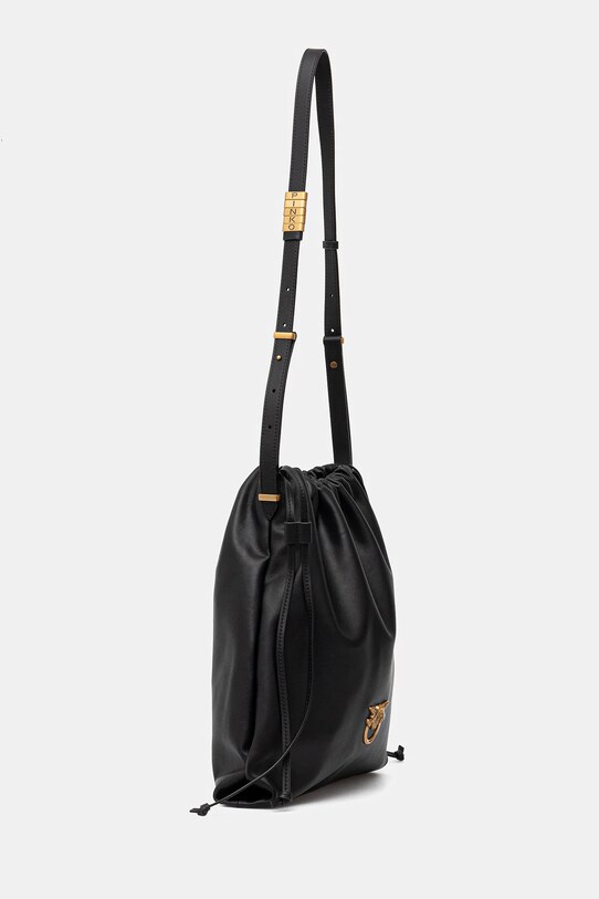 Pinko geantă de mână din piele 104359.A270 negru SS25