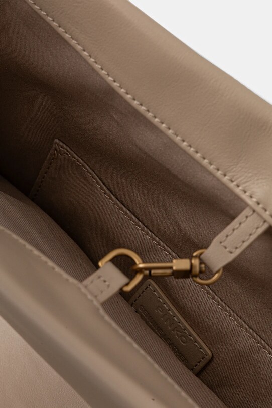 Pinko torebka skórzana 104412.A270 beżowy