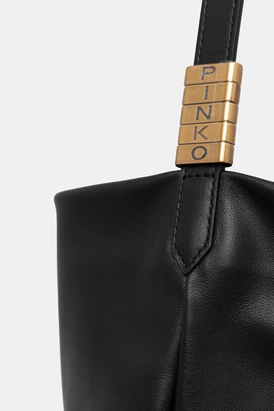 Шкіряна сумочка Pinko чорний 104412.A270