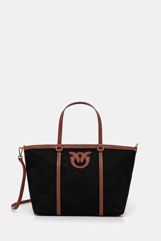 Pinko torebka nie mieści A4 czarny 104714.A2G2