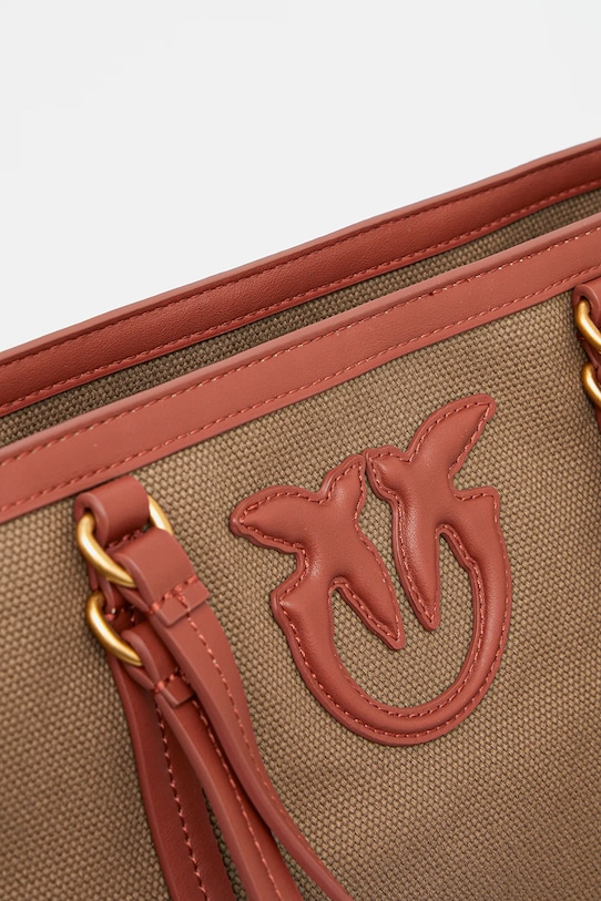 Аксессуары Хлопковая сумка Pinko 104715.A2G2 коричневый