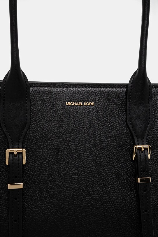 Шкіряна сумочка MICHAEL Michael Kors чорний 30R5G9OT7L