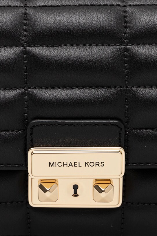 Kožená listová kabelka MICHAEL Michael Kors čierna 32S4G2RC9L