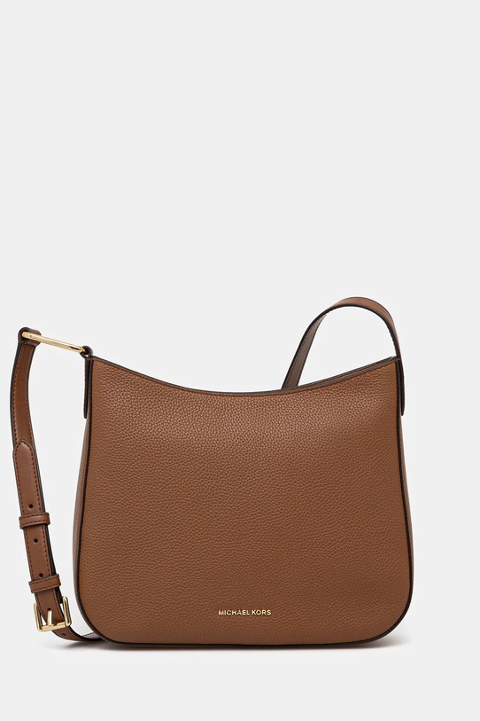 Шкіряна сумочка MICHAEL Michael Kors лицьова шкіра коричневий 32S4G8KM9L