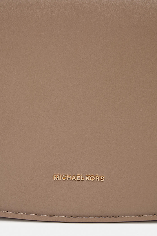 Kožená kabelka MICHAEL Michael Kors béžová 30R5GL0M2L