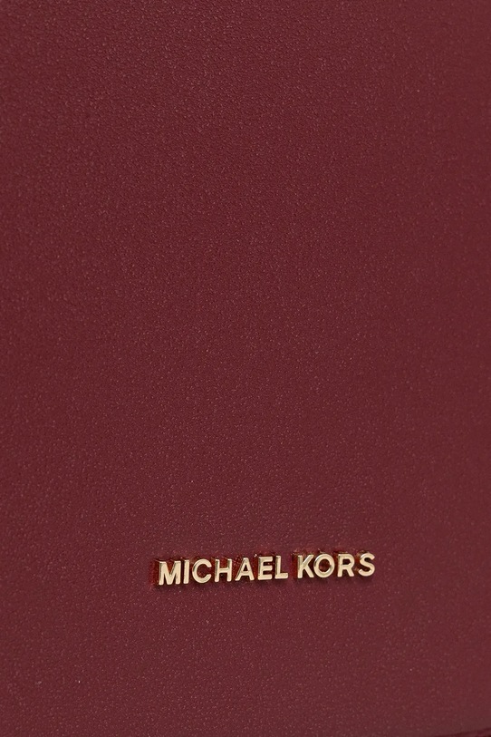 MICHAEL Michael Kors torebka skórzana 30R5GL0M2L bordowy