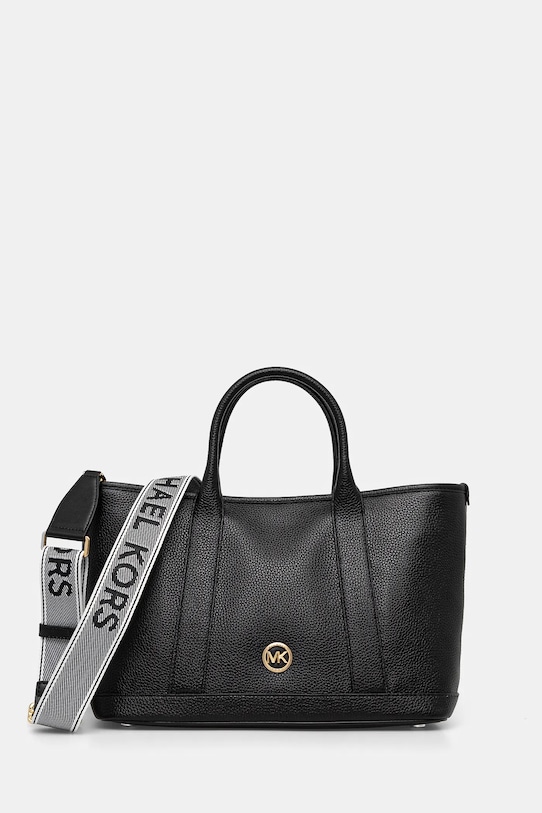 MICHAEL Michael Kors poseta de piele uni negru 30R4G99S2L