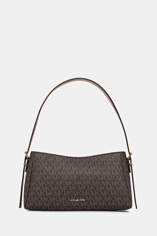 Torba MICHAEL Michael Kors imitacija zrnate kože smeđa 32R5G9OC6B