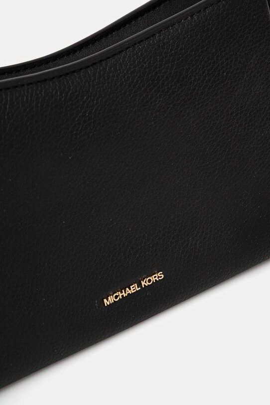 Kožená kabelka MICHAEL Michael Kors čierna 32R5G9OC6L