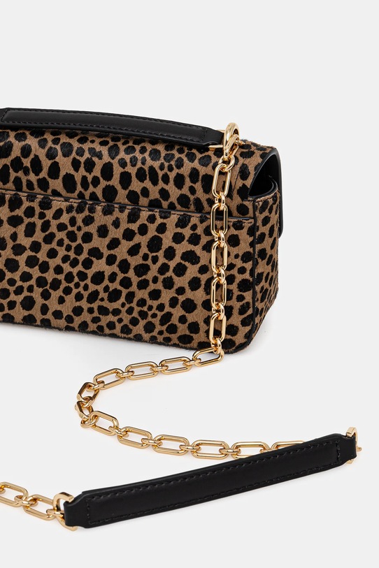 Akcesoria MICHAEL Michael Kors torebka skórzana 30R5G2RL5O beżowy