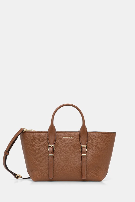 MICHAEL Michael Kors torebka skóra licowa brązowy 30R5G9OS1L