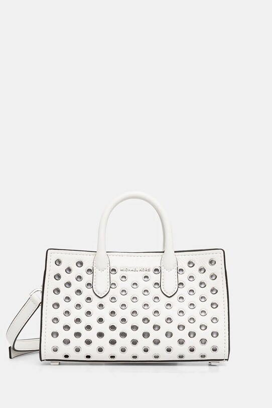 MICHAEL Michael Kors poseta de piele uni alb 32R5SETC0I