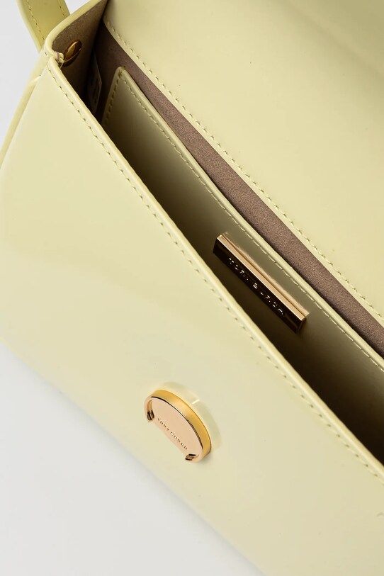 Kabelka Tory Burch Robinson Spazzolato žltá 143122.701