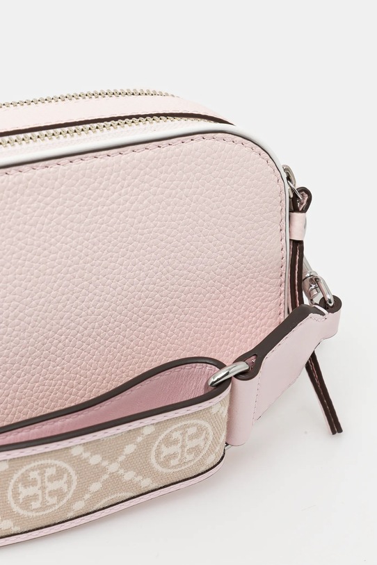 Accesorii Tory Burch poseta de piele Miller Patent Border Mini Crossbody 171957.650 roz