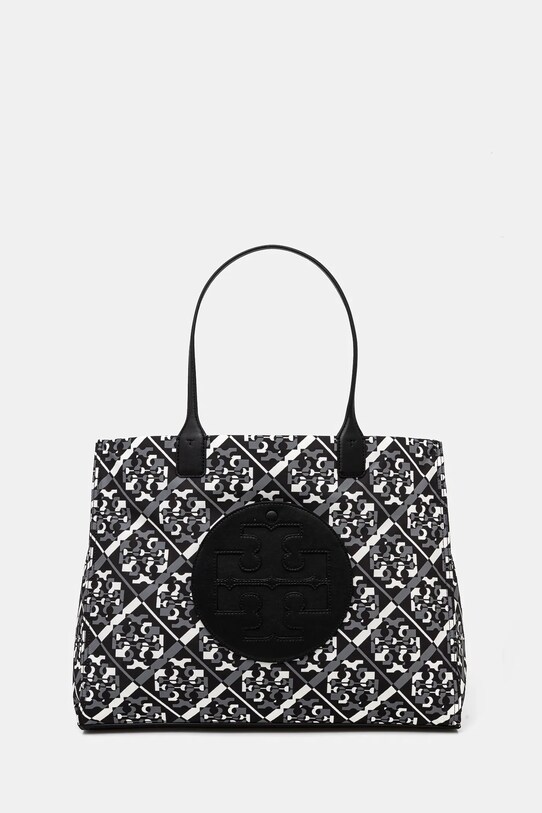 Tory Burch torebka Ella Printed mieści A4 czarny 164879.001
