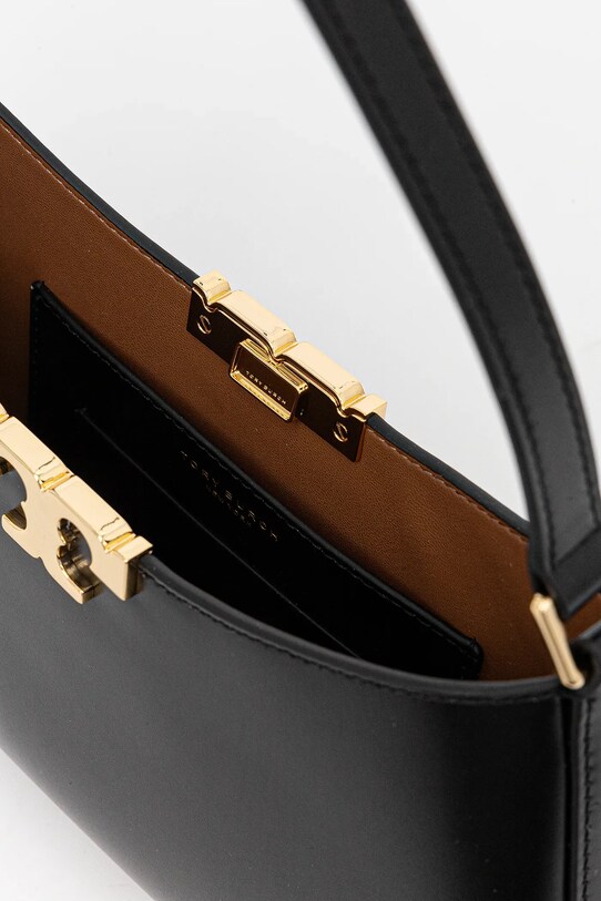 Tory Burch poseta Eleanor Slim Shoulder Bag 164762.001 negru