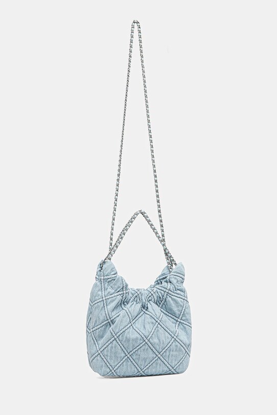 Сумочка Tory Burch Fleming Denim Mini Hobo 167972.414 блакитний SS25