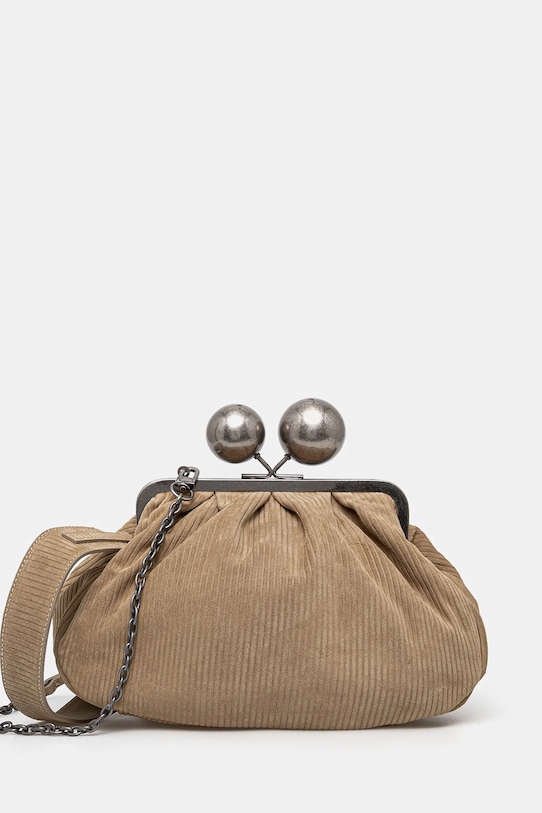 Τσάντα Weekend Max Mara δεν χωράει Α4 μπεζ 2515511044600