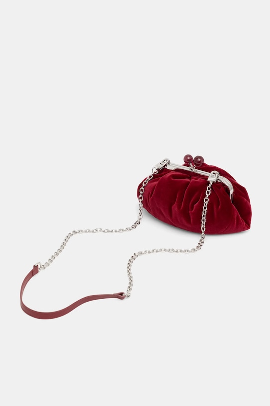 Akcesoria Weekend Max Mara torebka 2515511084600 bordowy