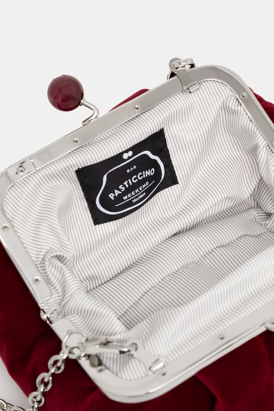 Weekend Max Mara torebka 2515511084600 bordowy